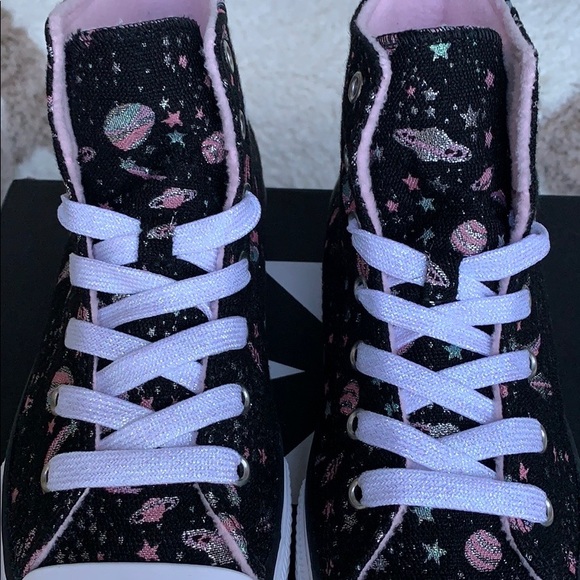 CONVERSE CTAS HI black/white/pure silver WMNS - Picture 10 of 16